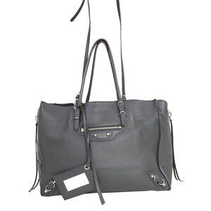 BALENCIAGA Paper Zip Around Bag